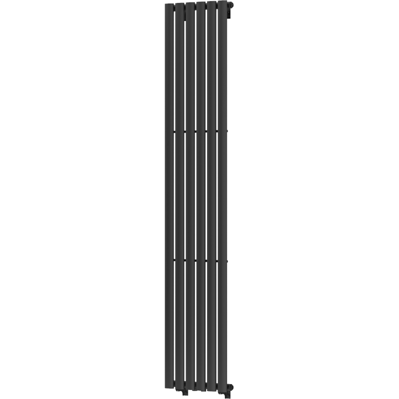 Mexen Oregon dekorativer Heizkörper 1800 x 360 mm, 604 W, schwarz - W202-1800-350-00-70