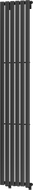 Mexen Oregon dekorativer Heizkörper 1800 x 360 mm, 604 W, schwarz - W202-1800-350-00-70