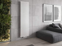 Mexen Oregon dekorativer Heizkörper 1800 x 480 mm, 805 W, weiß - W202-1800-490-00-20