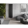 Mexen Oregon dekorativer Heizkörper 1800 x 480 mm, 805 W, schwarz - W202-1800-490-00-70