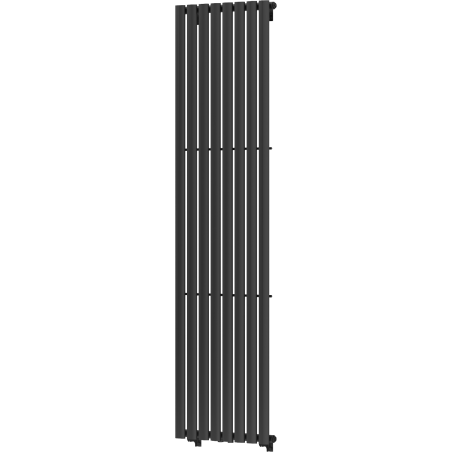 Mexen Oregon dekorativer Heizkörper 1800 x 480 mm, 805 W, schwarz - W202-1800-490-00-70