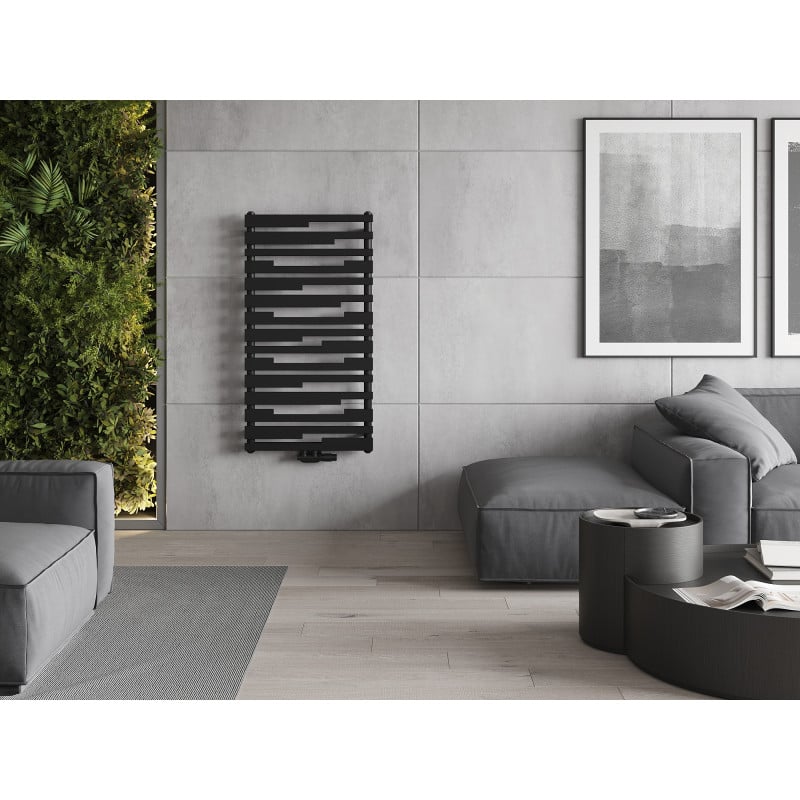 Mexen Provo Dekorativer Heizkörper 1125 x 600 mm, 799 W, schwarz - W209-1125-600-00-70