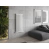 Mexen Texas Dekorativheizkörper 1200 x 460 mm, 659 W, weiß - W203-1200-460-00-20