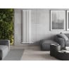 Mexen Texas dekorativer Heizkörper 1800 x 460 mm, 965 W, weiß - W203-1800-460-00-20
