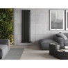 Mexen Texas dekorativer Heizkörper 1800 x 460 mm, 965 W, schwarz - W203-1800-460-00-70