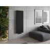 Mexen Topeka dekorativer Heizkörper 1400 x 480 mm, 950 W, schwarz - W210-1400-480-00-70