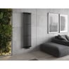 Mexen Tulsa Dekorativer Heizkörper 1600 x 420 mm, 613 W, schwarz - W219-1600-420-00-70
