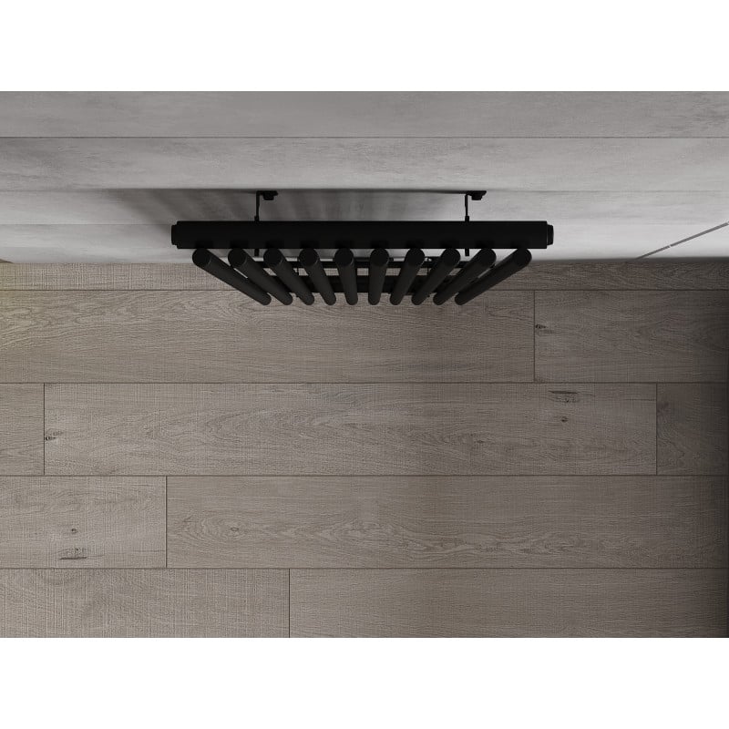 Mexen Tulsa Dekorativer Heizkörper 1600 x 420 mm, 613 W, schwarz - W219-1600-420-00-70