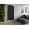 Mexen Waco dekorativer Heizkörper 1544 x 694 mm, 1550 W, schwarz - W217-1544-694-00-70