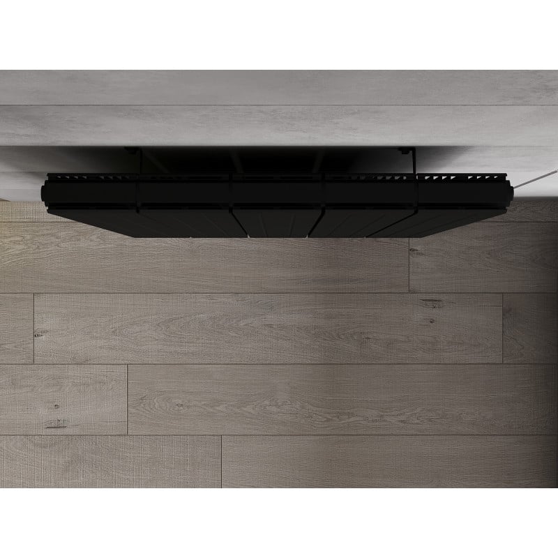 Mexen Waco dekorativer Heizkörper 1544 x 694 mm, 1550 W, schwarz - W217-1544-694-00-70