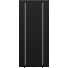 Mexen Waco dekorativer Heizkörper 1544 x 694 mm, 1550 W, schwarz - W217-1544-694-00-70