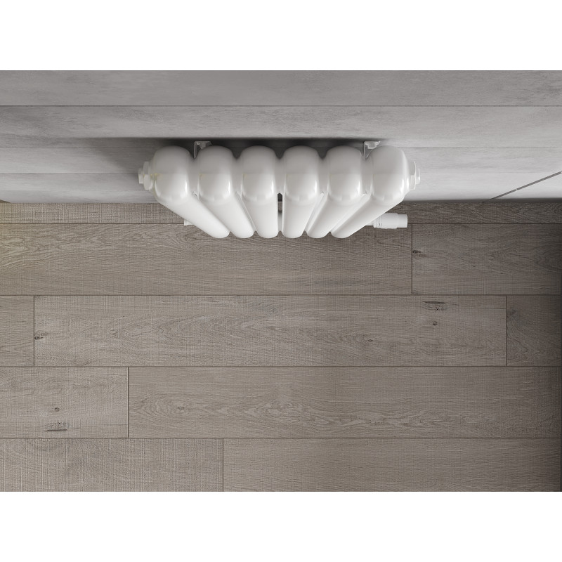 Mexen Kent Dekorativer Heizkörper 1882 x 380 mm, 1392 W, weiß - W216-1882-380-00-20