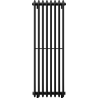 Mexen Atlanta Dekorativer Heizkörper 1200 x 405 mm, 646 W, schwarz - W211-1200-405-00-70