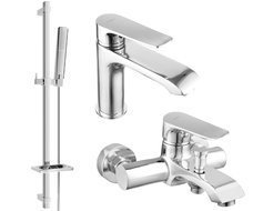 Mexen Pecos DQ72 Badewannen-Set, Chrom - 72703DQ72-00