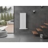 Mexen Boston dekorativer Heizkörper 1200 x 452 mm, 611 W, weiß - W213-1200-452-00-20