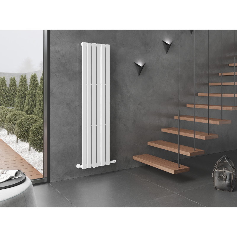 Mexen Boston Dekorativer Heizkörper 1800 x 452 mm, 888 W, weiß - W213-1800-452-00-20