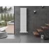 Mexen Boston Dekorativer Heizkörper 1800 x 452 mm, 888 W, weiß - W213-1800-452-00-20