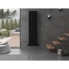 Mexen Boston dekorativer Heizkörper 1800 x 452 mm, 888 W, schwarz - W213-1800-452-00-70