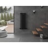 Mexen Kansas Dekorationsheizkörper 1200 x 420 mm, 842 W, schwarz - W204-1200-420-00-70