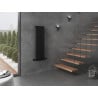 Mexen Nevada dekorativer Heizkörper 1200 x 360 mm, 483 W, schwarz - W201-1200-360-00-70