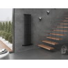 Mexen Tulsa Dekorativer Heizkörper 1600 x 420 mm, 613 W, schwarz - W219-1600-420-00-70