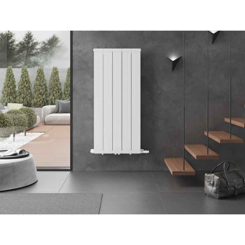 Mexen Waco Dekorativer Heizkörper 1544 x 694 mm, 1550 W, weiß - W217-1544-694-00-20