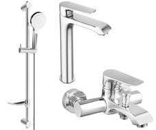 Mexen Pecos DF05 Badewannen-Set, Chrom - 72713DF05-00
