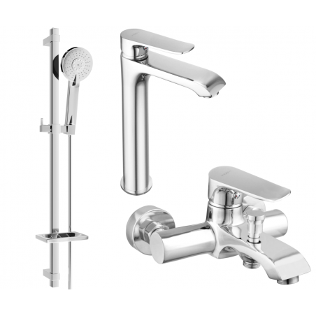 Mexen Pecos DQ40 Wannen-Set, Chrom - 72713DQ40-00