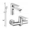 Mexen Pecos DS62 Duschset, Chrom - 72704DS62-00