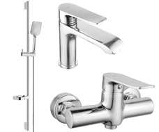 Mexen Pecos DS62 Duschset, Chrom - 72704DS62-00