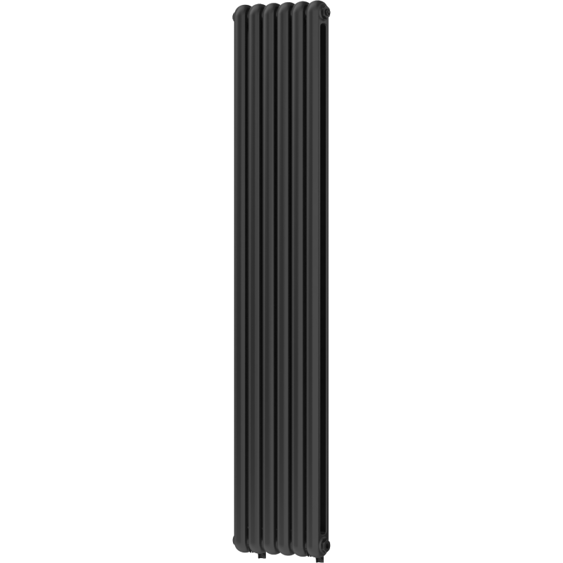 Mexen Kent dekorativer Heizkörper 1882 x 380 mm, 1392 W, schwarz - W216-1882-380-00-70