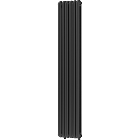 Mexen Kent dekorativer Heizkörper 1882 x 380 mm, 1392 W, schwarz - W216-1882-380-00-70