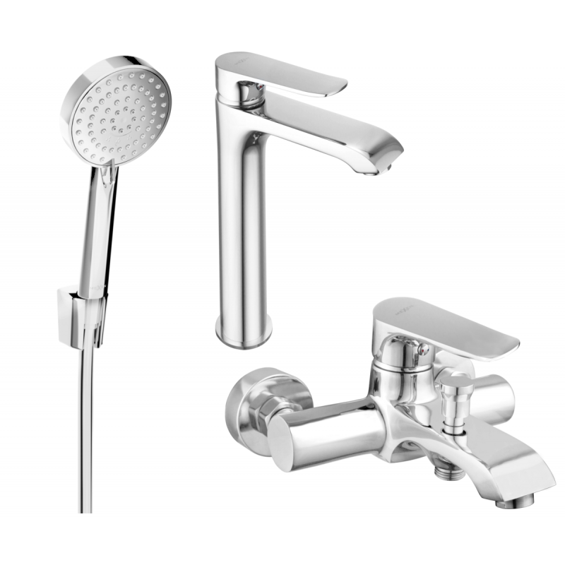 Mexen Pecos R75 Wannenset, Chrom - 72713R75-00