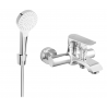 Mexen Pecos R05 Badewannenarmatur mit Duschset, Chrom - 7273R05-00