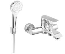 Mexen Pecos R05 Badewannenarmatur mit Duschset, Chrom - 7273R05-00