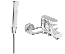 Mexen Pecos R72 Badewannenarmatur mit Duschset, Chrom - 7273R72-00