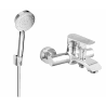 Mexen Pecos R75 Badewannenarmatur mit Duschset, Chrom - 7273R75-00