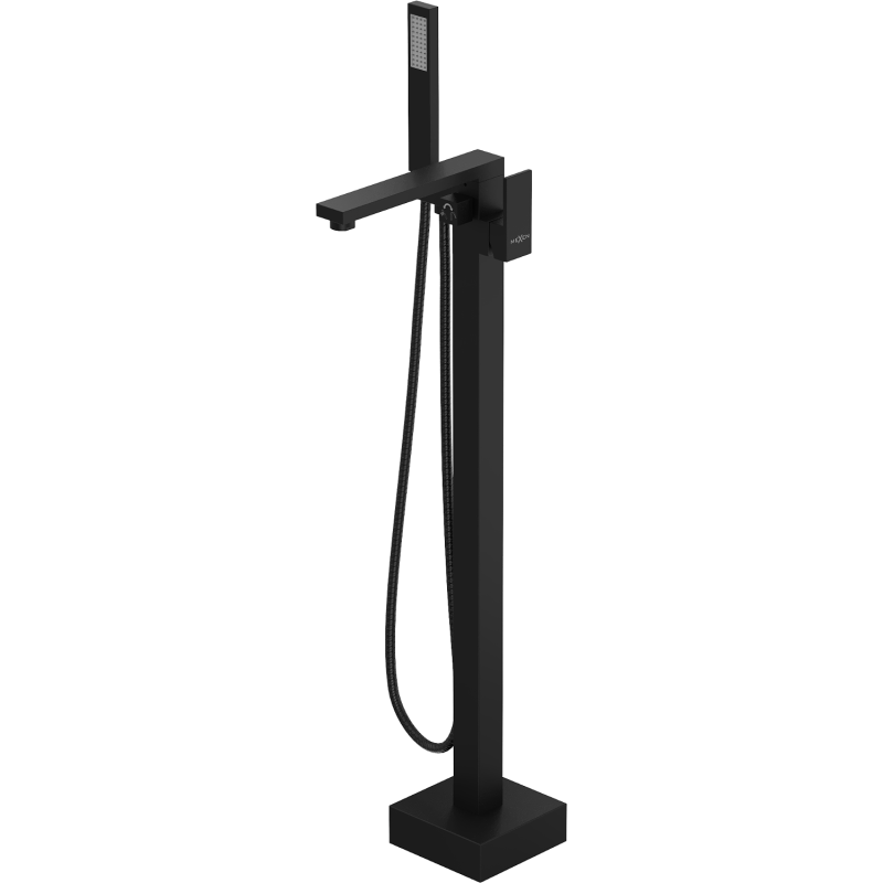 Mexen Urano freistehende Wannenarmatur, schwarz - 75233-70