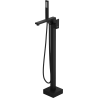 Mexen Urano freistehende Wannenarmatur, schwarz - 75233-70