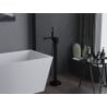 Mexen Urano freistehende Wannenarmatur, schwarz - 75233-70