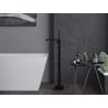 Mexen Urano freistehende Wannenarmatur, schwarz - 75233-70