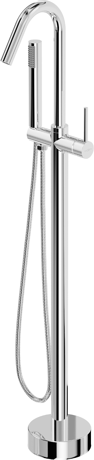 Mexen Gaja freistehende Wannenbatterie, Chrom - 75333-00