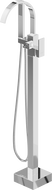 Mexen Veda freistehende Badewannenarmatur, Chrom - 75433-00