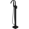 Mexen Veda freistehende Badewannenarmatur, schwarz - 75433-70