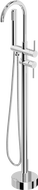 Mexen Alma freistehende Wannenbatterie, Chrom - 75033-00