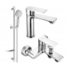 Mexen Royo DF40 Badewannen-Set, Chrom - 72203DF40-00
