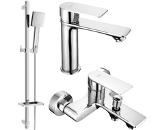 Mexen Royo DQ45 Badewannen-Set, Chrom - 72203DQ45-00