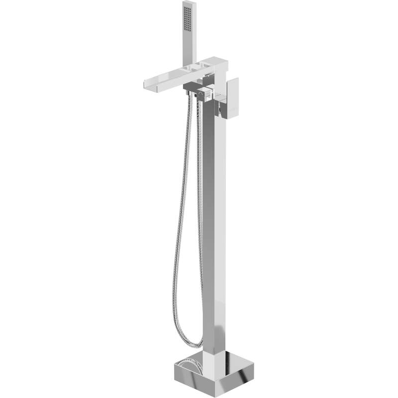 Mexen Algar freistehende Badewannenarmatur, Chrom - 75733-00