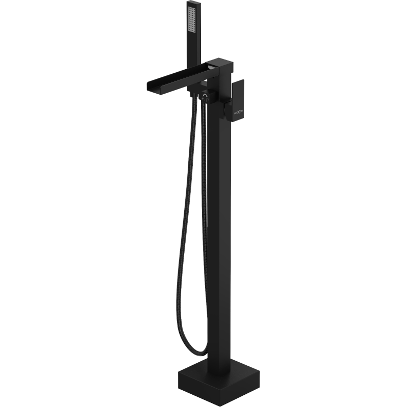 Mexen Algar freistehende Badewannenarmatur, schwarz - 75733-70