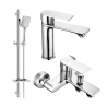 Mexen Royo DQ62 Badewannen-Set, Chrom - 72203DQ62-00